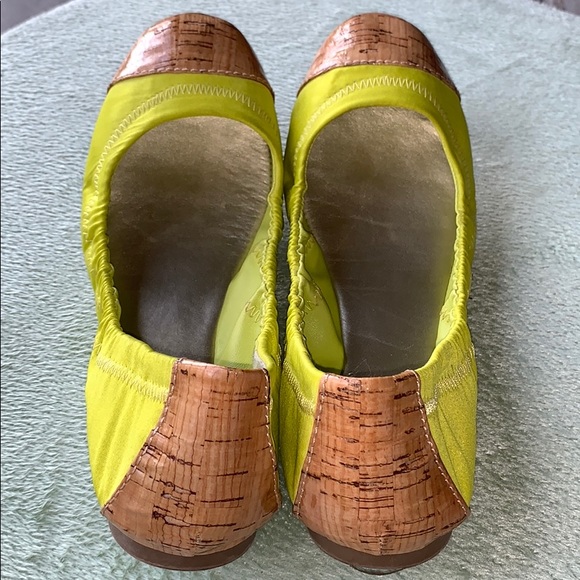 Neon Green Ballet Flats - Picture 1 of 3